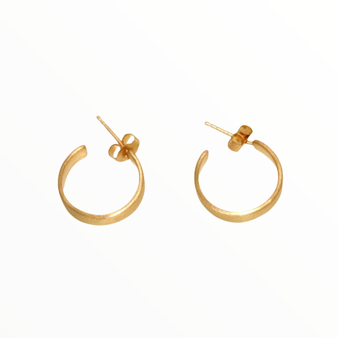 Matt Gold Round Hoops