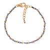 Two Tone Gold Bead Bracelet