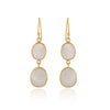 Luna Layers Moonstone Earrings